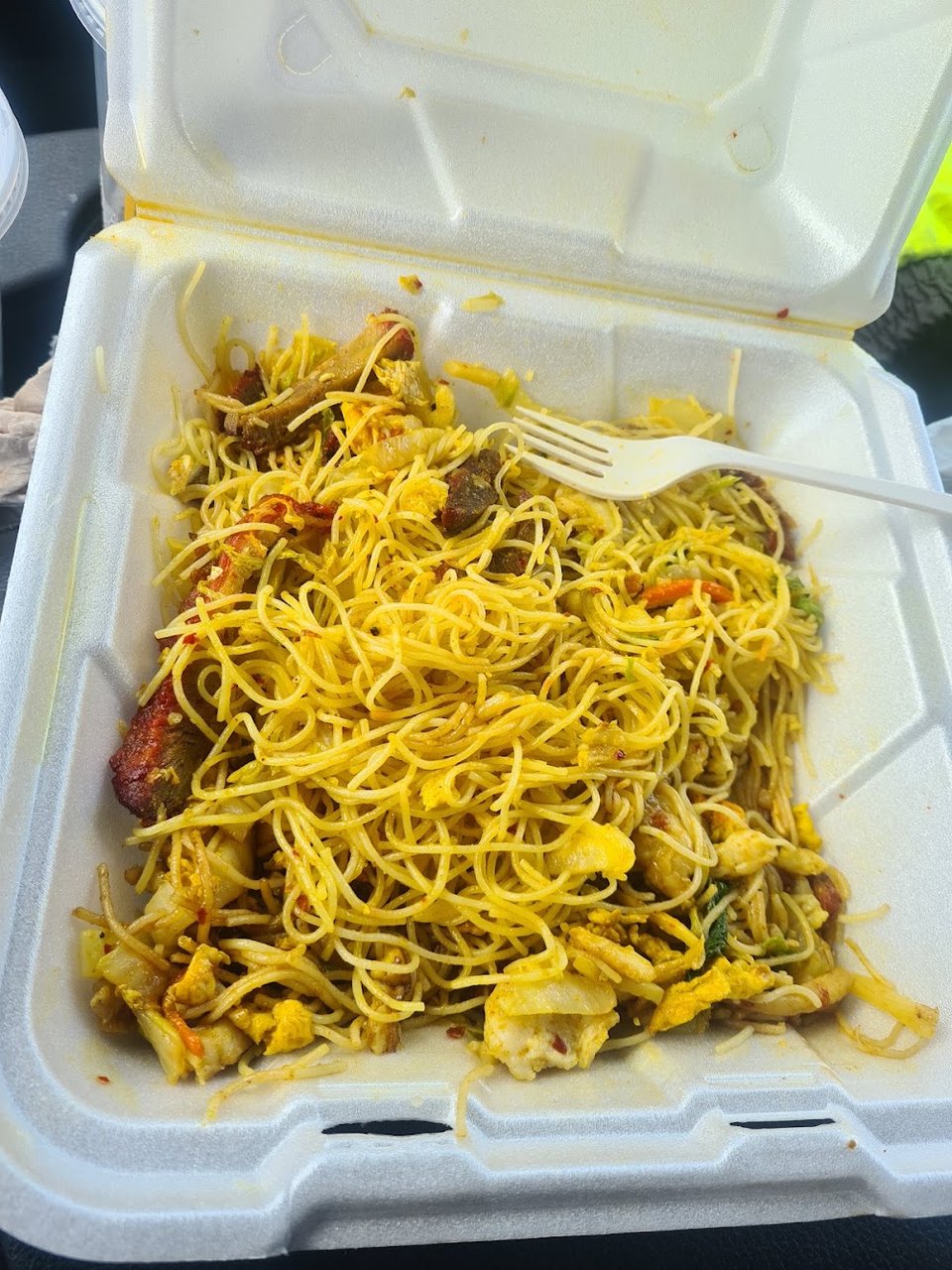 Printed menu for dine-in and takeaway